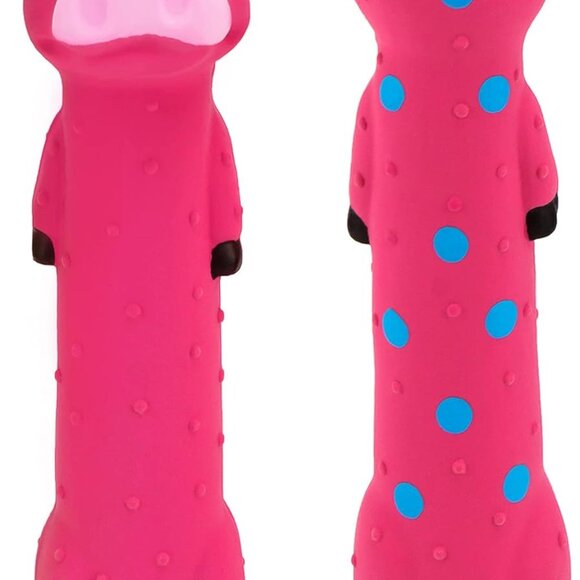 3 Pack 9" Squeaky Latex Dog Toys Standing Stick Animal Puppy Fetch Interactive P - Picture 8 of 10